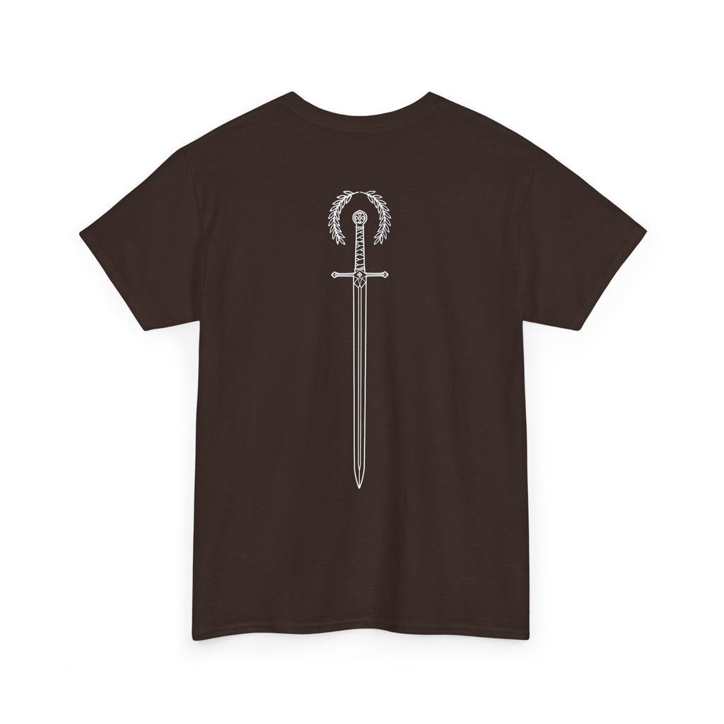 Honored Blade Tee — Warden One Sword Heavy T‑Shirt