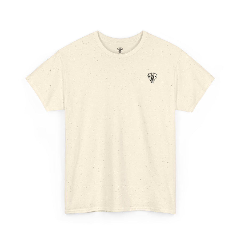 Valor Knight Warden One Tee — Minimal Crowned Knight Helmet Graphic T-Shirt