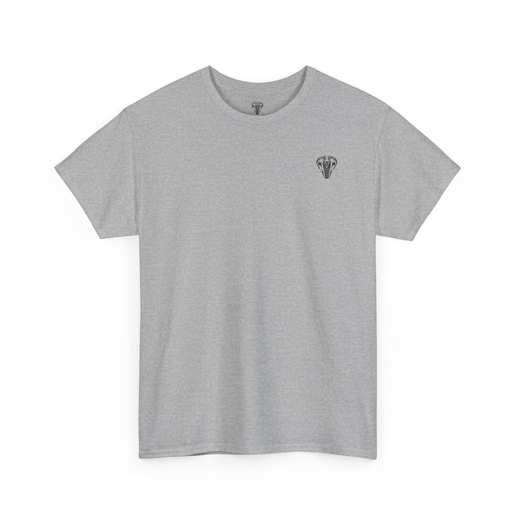 Valor Knight Warden One Tee — Minimal Crowned Knight Helmet Graphic T-Shirt
