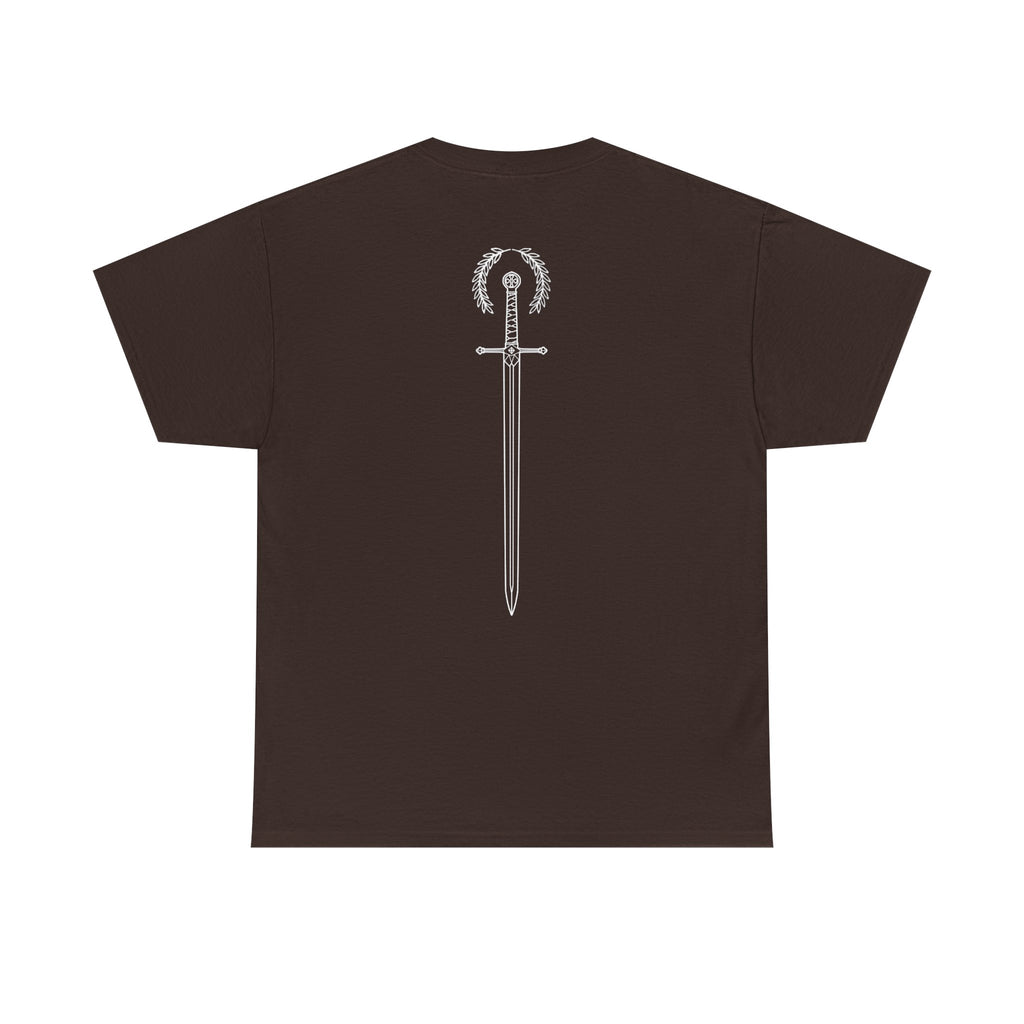 Honored Blade Tee — Warden One Sword Heavy T‑Shirt