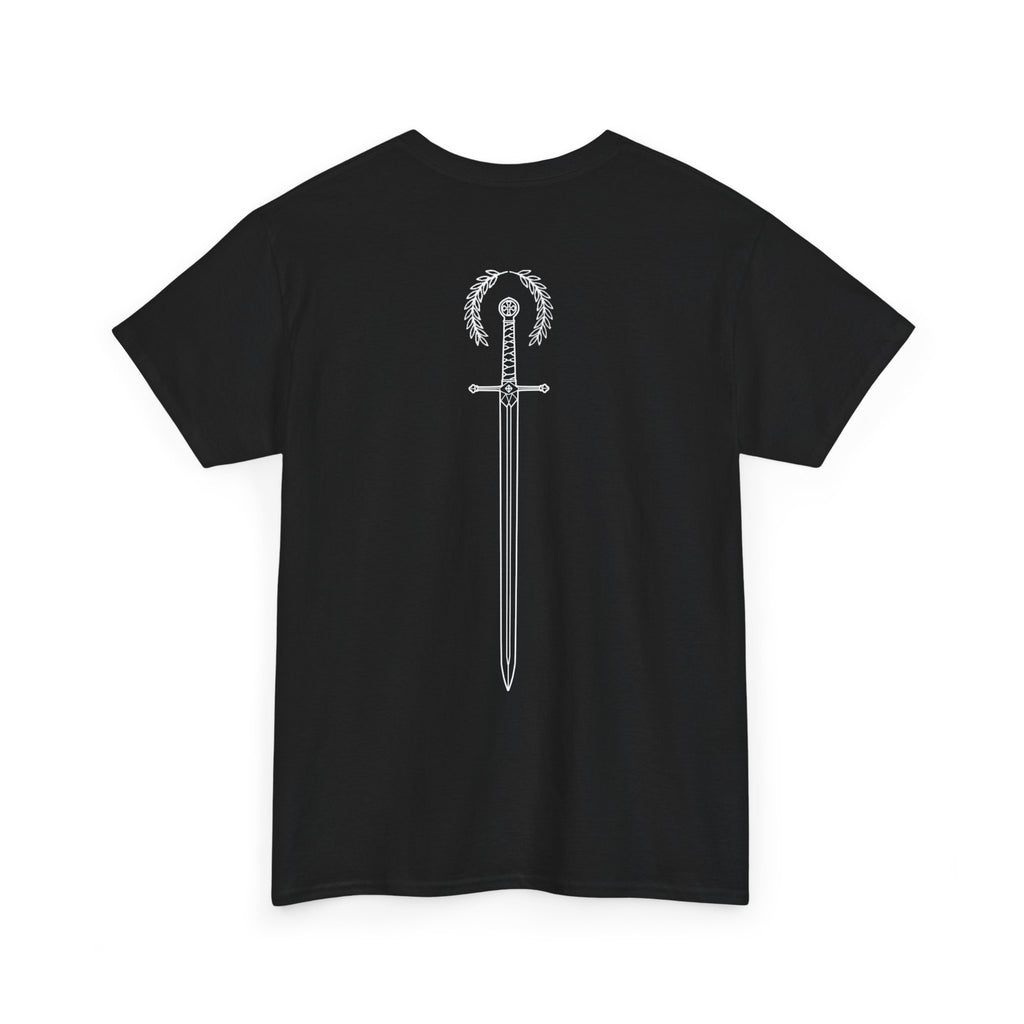 Honored Blade Tee — Warden One Sword Heavy T‑Shirt