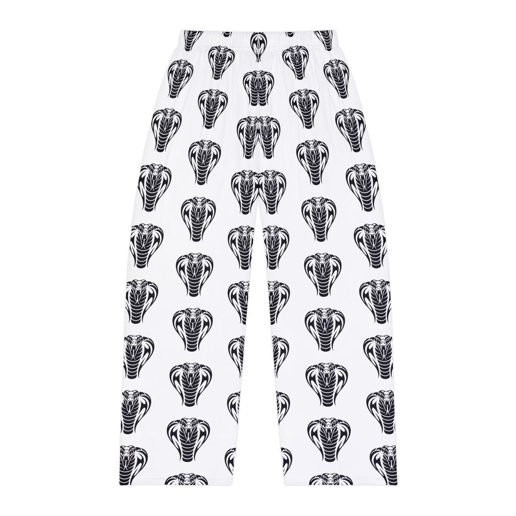 Cobra Pattern Pajama Pants — Men's Relaxed Lounge Sleepwear