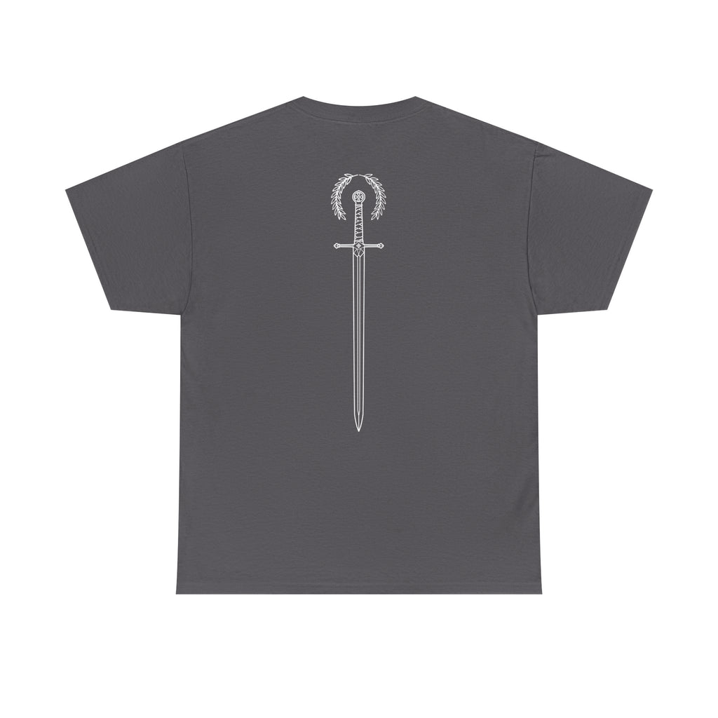 Honored Blade Tee — Warden One Sword Heavy T‑Shirt