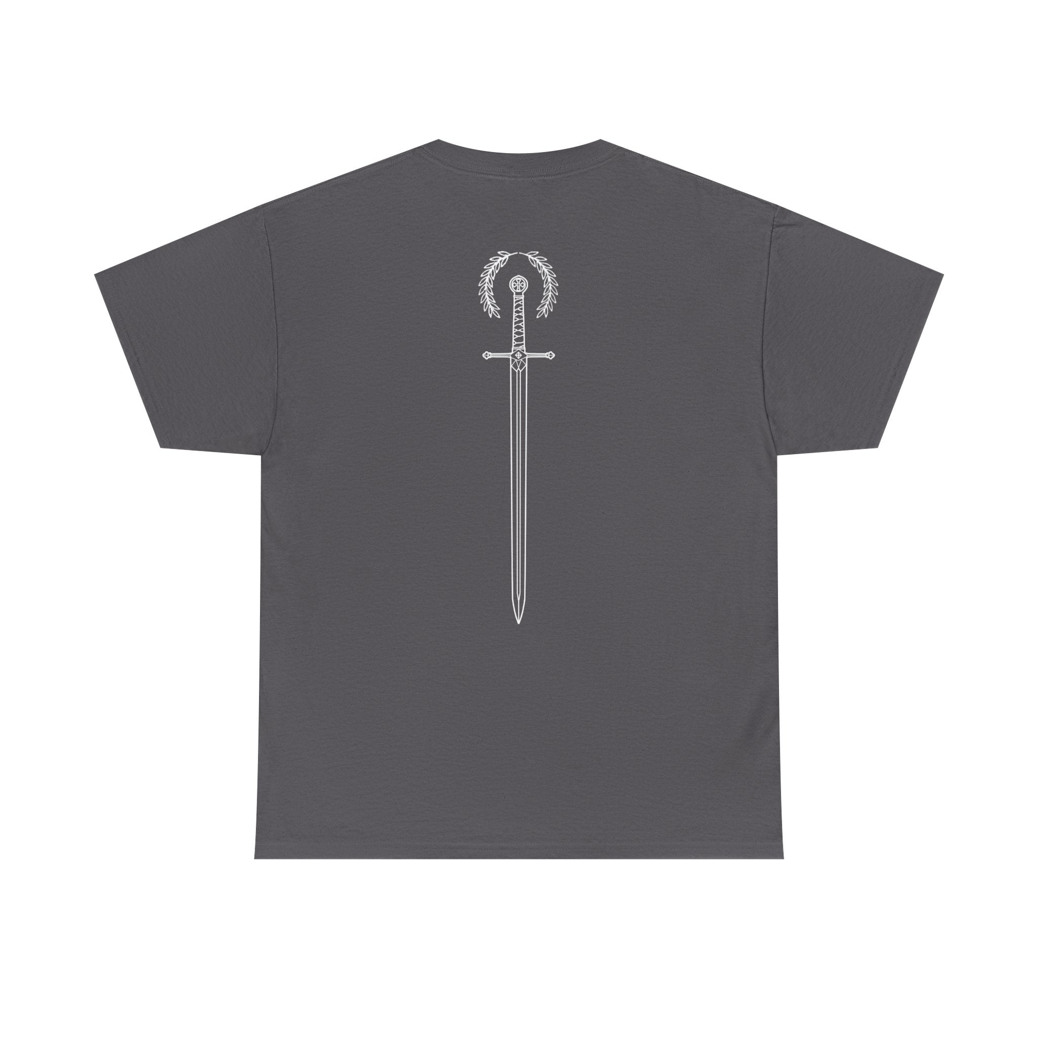 Honored Blade Tee — Warden One Sword Heavy T‑Shirt