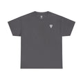 Valor Knight Warden One Tee — Minimal Crowned Knight Helmet Graphic T-Shirt