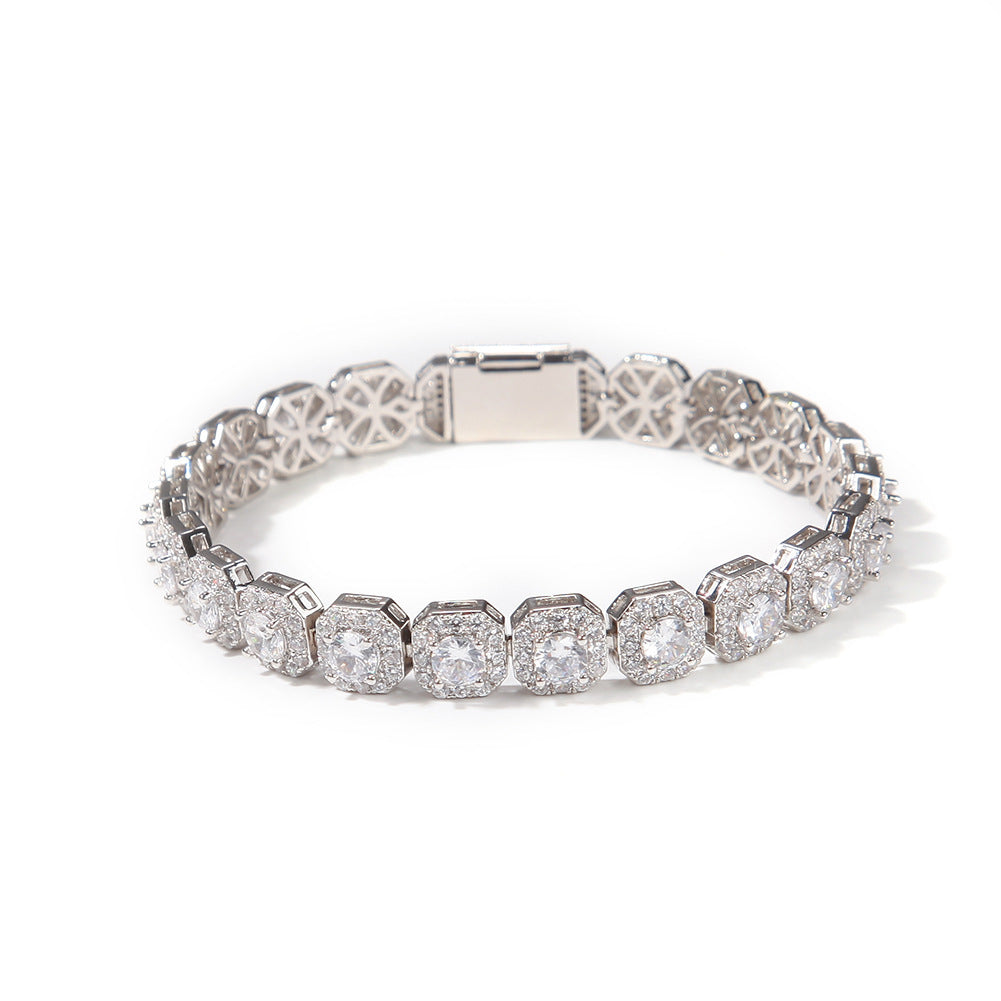 Rock Viper Zircon Bracelet