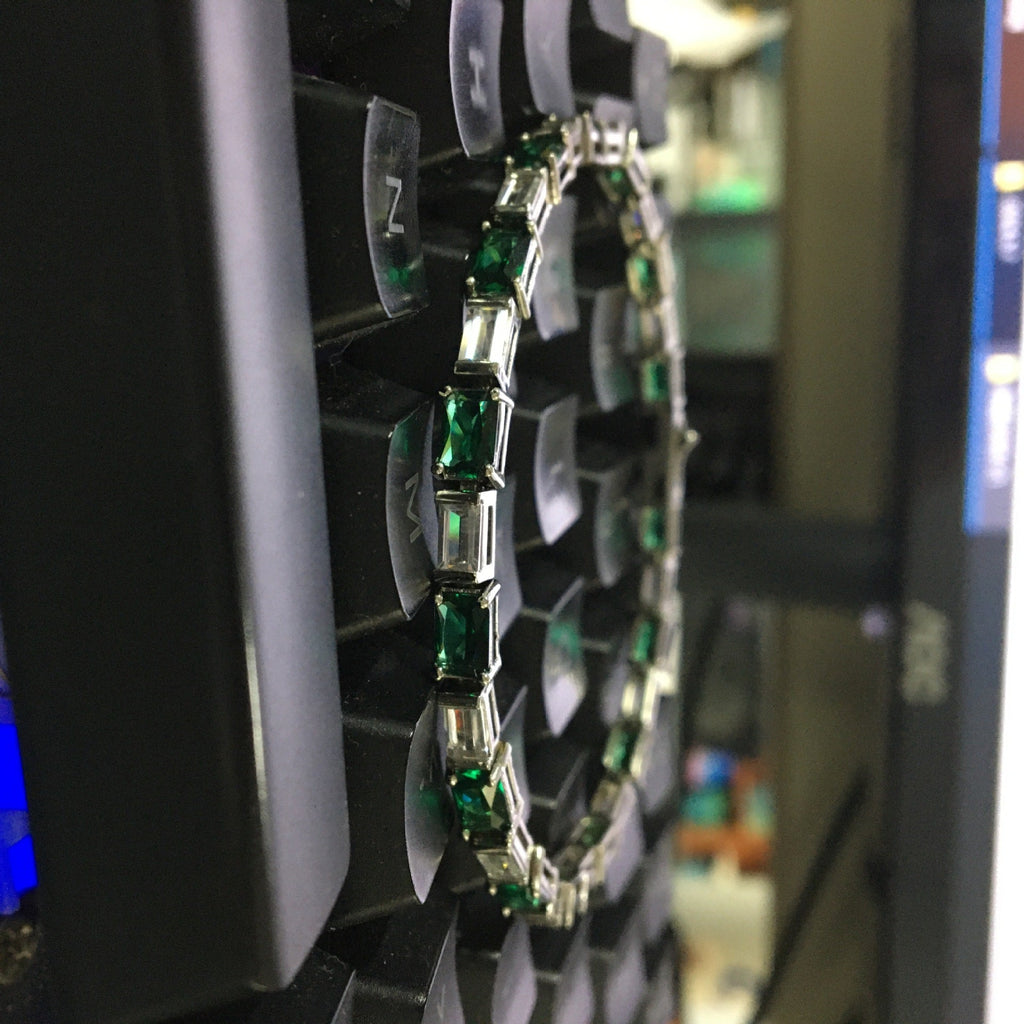 Emerald Viper Bracelet