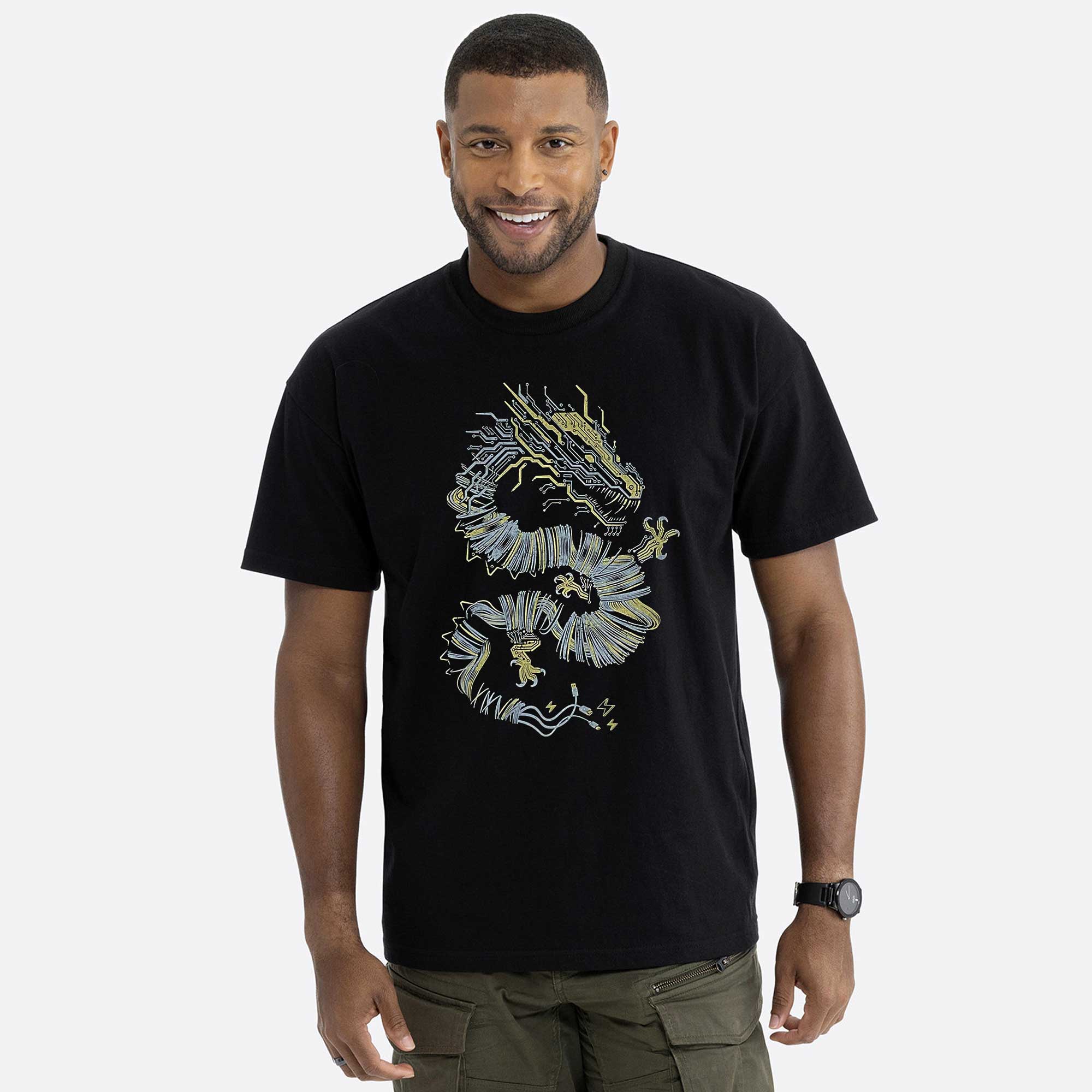 Volt Dragon Heavy T-shirt