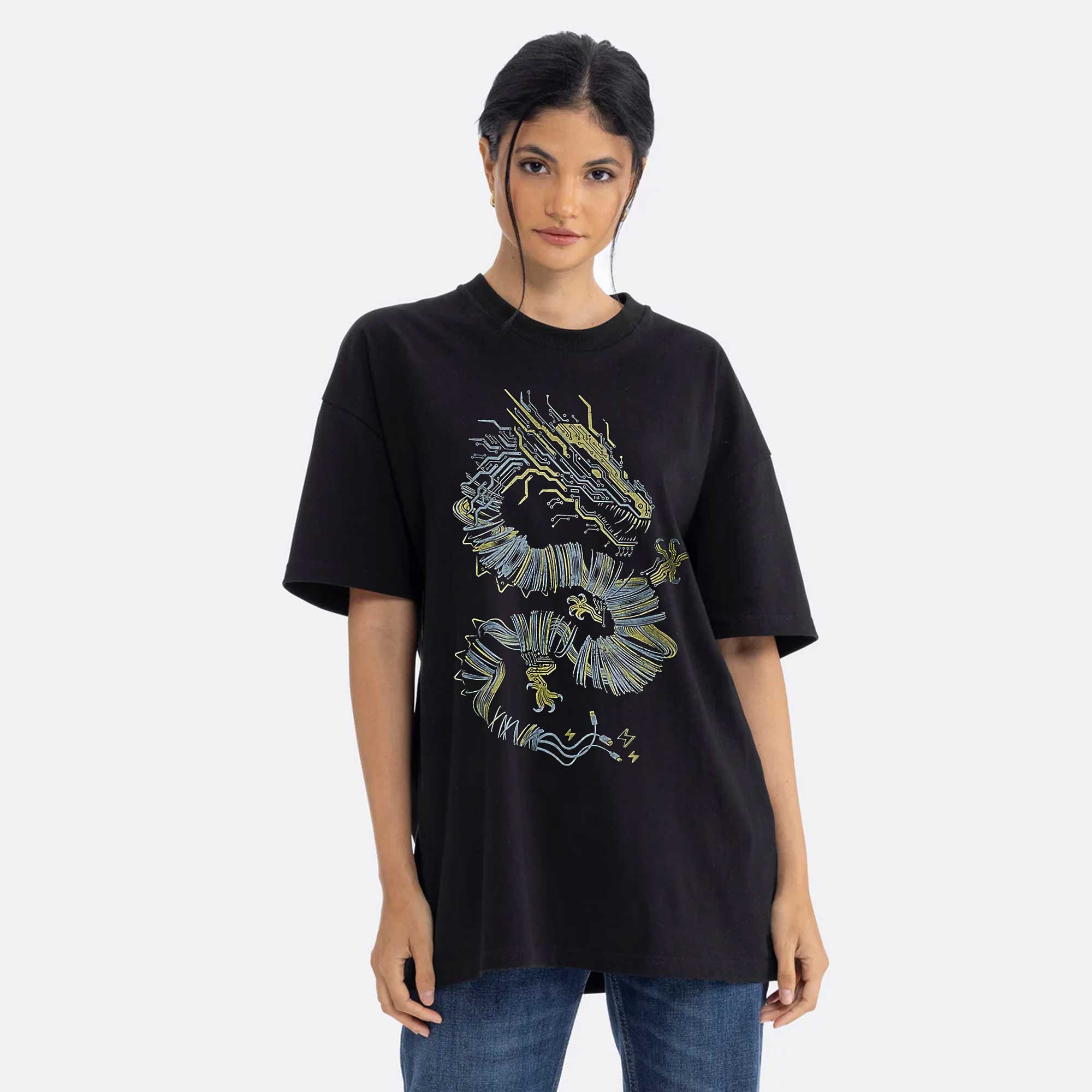 Volt Dragon Heavy T-shirt